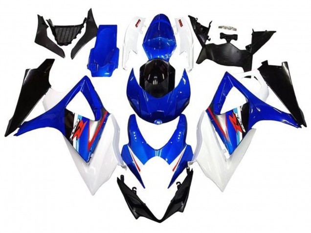 2005-2006 Suzuki GSXR 1000 Motorcycle Fairings - White Blue Black Red Australia for Sale