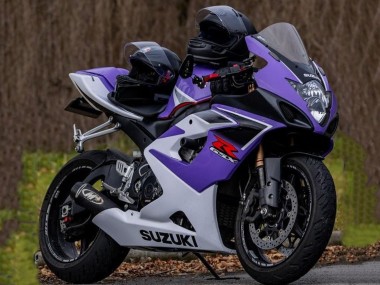 2005-2006 Suzuki GSXR 1000 Motorcycle Fairings - Purple White Australia for Sale