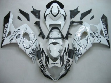 2005-2006 Suzuki GSXR 1000 Motorcycle Fairings - White Black Alstare Corona Australia for Sale