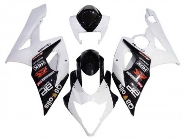 2005-2006 Suzuki GSXR 1000 Motorcycle Fairings - White Black Brembo Australia for Sale