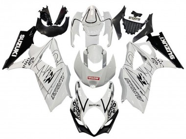 2005-2006 Suzuki GSXR 1000 Motorcycle Fairings - White Black Corona Motul Australia for Sale