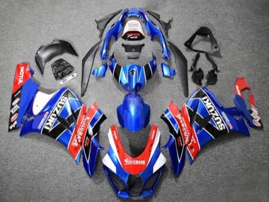 2017-2024 Suzuki GSXR1000 Motorcycle Fairings - Blue Red White Black Australia for Sale