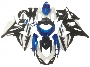 2009-2016 Suzuki GSXR 1000 Bike Fairings - White Blue Glossy Black Australia for Sale