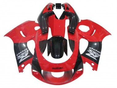 1996-2000 Suzuki GSXR 600 / GSXR 750 Motorcycle Fairings - Red Black Grey Australia for Sale