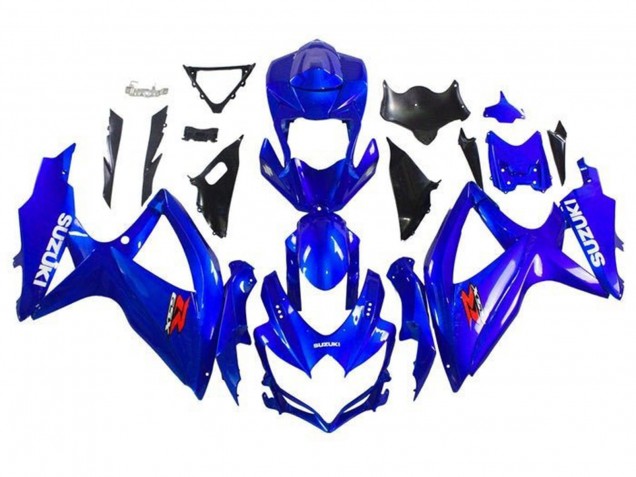 2008-2010 Suzuki GSXR 600 / GSXR 750 Motorcycle Fairing - Blue White Red Australia for Sale