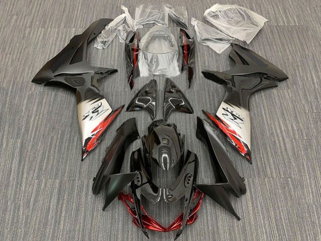 2011-2024 Suzuki GSXR 600 / GSXR 750 Motorcycle Fairings - Black Silver Red Matte Black Australia for Sale