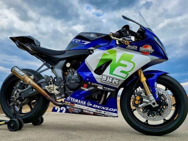 2021-2024 Yamaha YZF R7 Motorcycle Fairings - Blue N2 Australia for Sale