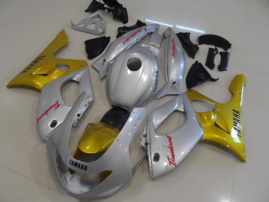 1996-2007 Yamaha YZF600R Thundercat Motorcycle Fairings - Silver Gold Australia for Sale