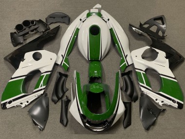 1996-2007 Yamaha YZF600R Thundercat Motorcycle Fairings - White Green Australia for Sale