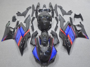 2019-2021 Yamaha YZF R3/R25 Motorcycle Fairings - Blue Red Glossy Black Australia for Sale