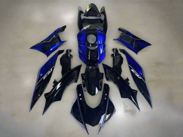 2019-2021 Yamaha YZF R3/R25 Motorcycle Fairings - Blue Glossy Dark Blue Australia for Sale