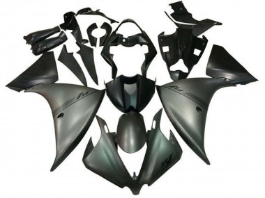 2012-2014 Yamaha YZF 1000 R1 Motorcycle Fairings - Matte Grey Matte Black Australia for Sale