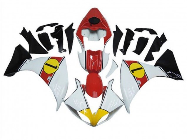 2012-2014 Yamaha YZF 1000 R1 Motorcycle Fairings - White Red Yellow Black Australia for Sale