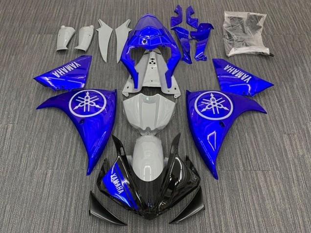 2012-2014 Yamaha YZF 1000 R1 Motorcycle Fairings - Nardo Grey Blue Black Australia for Sale