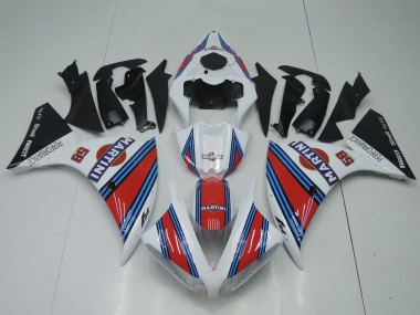 2012-2014 Yamaha YZF 1000 R1 Motorcycle Fairings - White Red Blue Black Martini Australia for Sale