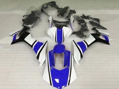 2015-2019 Yamaha YZF 1000 R1 Motorcycle Fairing - White Blue Black Australia for Sale