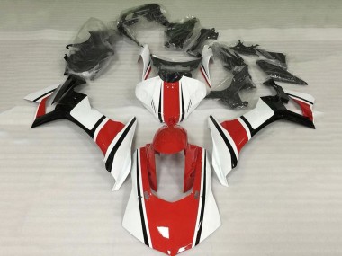 2015-2019 Yamaha YZF 1000 R1 Motorcycle Fairing - White Red Black Australia for Sale