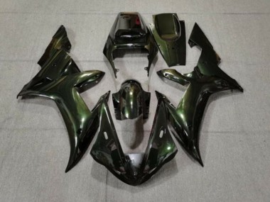 2002-2003 Yamaha YZF 1000 R1 Motorcycle Fairings - Dark Green Chameleon Australia for Sale