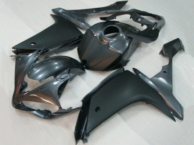 2007-2008 Yamaha YZF 1000 R1 Motorcycle Fairing - Dark Silver Matte Black Australia for Sale