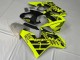 2006-2008 Triumph Daytona 675 Triple Motorcycle Fairings - Yellow Matte Black Australia for Sale
