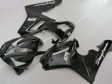 2006-2008 Triumph Daytona 675 Triple Motorcycle Fairings - Glossy Black Matte Black Australia for Sale