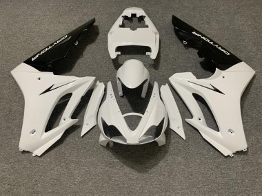 2006-2008 Triumph Daytona 675 Triple Motorcycle Fairing - White Glossy Black Australia for Sale