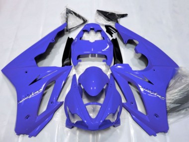 2006-2008 Triumph Daytona 675 Triple Motorcycle Fairings - Blue Glossy Black Australia for Sale