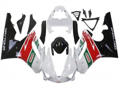 2009-2012 Triumph Daytona 675 Triple Motorcycle Fairings - White Red Green Glossy Black Castrol Australia for Sale