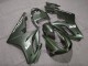 2009-2012 Triumph Daytona 675 Triple Motorcycle Fairings - Matte Green White Australia for Sale
