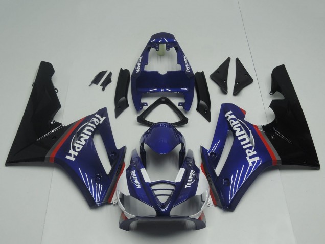 2009-2012 Triumph Daytona 675 Triple Motorcycle Fairings - Blue Red Glossy Black Australia for Sale