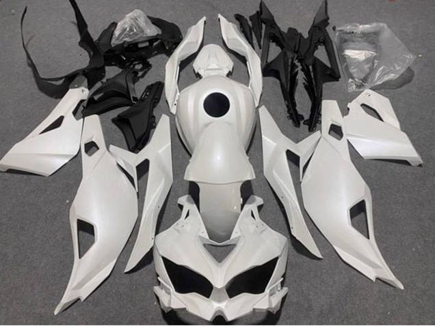 2019-2025 Kawasaki ZX4R ZX-4RR Motorcycle Fairings - Pearl White Australia for Sale