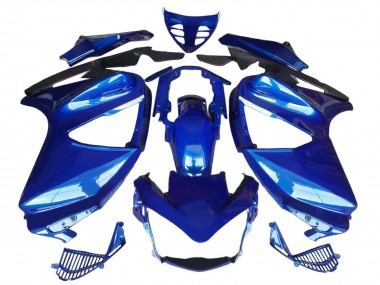 2002-2016 Honda ST1300 Motorcycle Fairings - Blue Matte Black Australia for Sale
