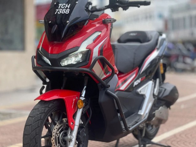 2018-2021 Honda ADV150 Motorcycle Fairings - Red White Black Australia for Sale