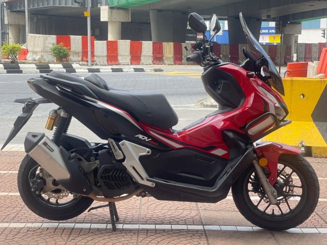2018-2021 Honda ADV150 Motorcycle Fairings - Red White Black Australia for Sale