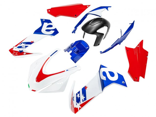 2020-2024 Aprilia RS660 Motorcycle Fairing - White Blue Red Australia for Sale