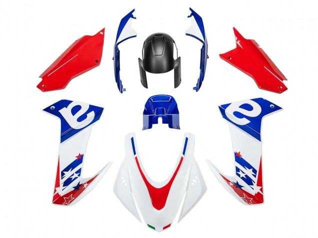2020-2024 Aprilia RS660 Motorcycle Fairing - White Blue Red Australia for Sale