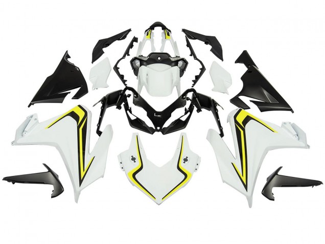 2022-2023 Honda CBR500R Motorcycle Fairings - White Neon Yellow Matte Black Australia for Sale