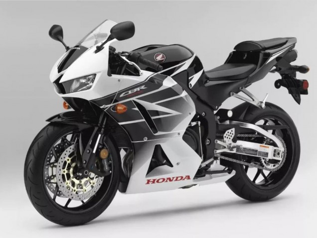 2013-2023 Honda CBR600RR Motorcycle Fairings - White Black Australia for Sale