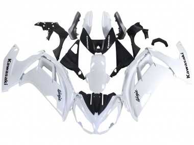 2012-2016 Kawasaki EX650 Motorcycle Fairings - White Black Australia for Sale