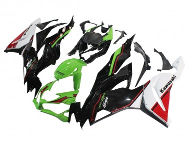 2019-2022 Kawasaki ZX6R Motorcycle Fairings - Green Glossy Black White Red Australia for Sale