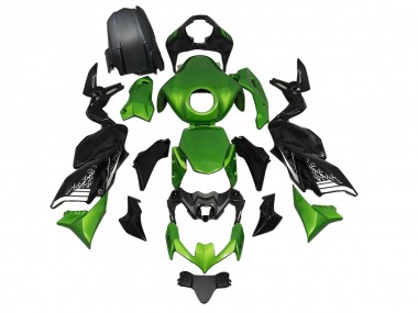 2020-2024 Kawasaki Z900 Motorcycle Fairings - Green Black Australia for Sale