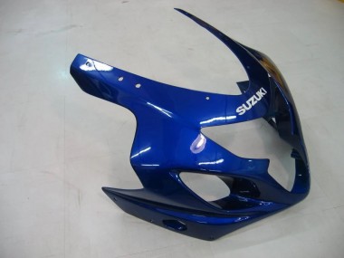 2004-2005 Suzuki GSXR 600/750 Motorcycle Fairings - Blue Grey Glossy Black Australia for Sale