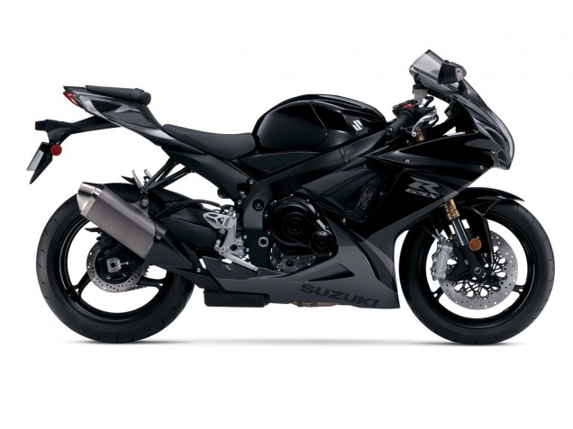 2011-2024 Suzuki GSXR 600/750 Motorcycle Fairing - Glossy Black Australia for Sale