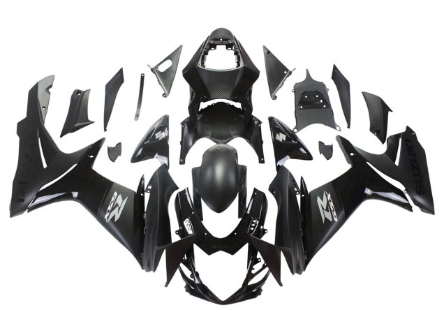 2011-2024 Suzuki GSXR 600/750 Motorcycle Fairings - Matte Black Glossy Black Australia for Sale
