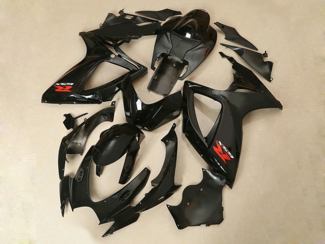 2006-2007 Suzuki GSXR 600/750 Motorcycle Fairing - Glossy Black Australia for Sale