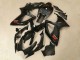 2006-2007 Suzuki GSXR 600/750 Motorcycle Fairing - Glossy Black Australia for Sale