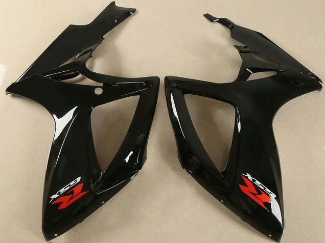 2006-2007 Suzuki GSXR 600/750 Motorcycle Fairing - Glossy Black Australia for Sale