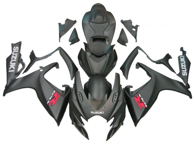 2006-2007 Suzuki GSXR 600/750 Motorcycle Fairings - Matte Black Australia for Sale