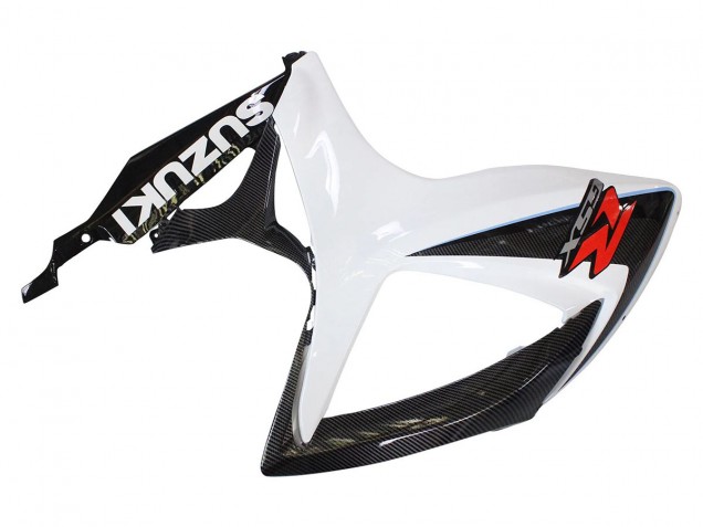 2006-2007 Suzuki GSXR 600/750 Motorcycle Fairings - Black White Carbon Fiber Style Australia for Sale