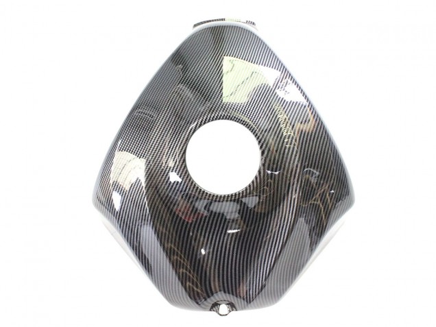 2006-2007 Suzuki GSXR 600/750 Motorcycle Fairings - Black White Carbon Fiber Style Australia for Sale